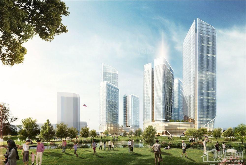 腾达国际购物中心效果图