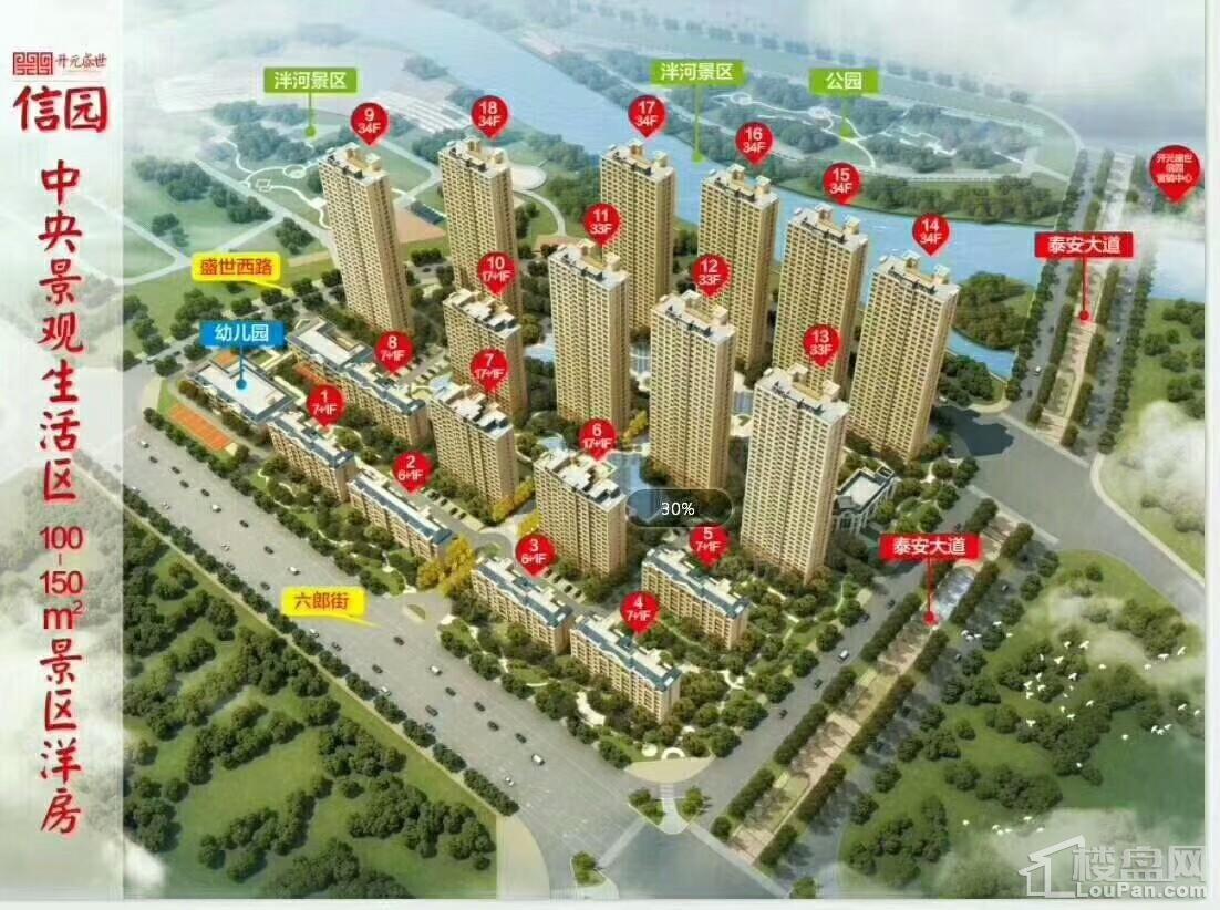 开元盛世信园效果图
