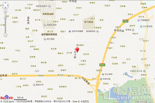 大汉月亮河畔位置图