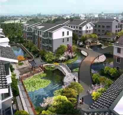 中铁·绿景家园效果图