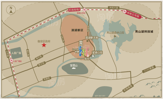 中骏柏景湾位置图