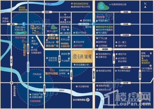 碧桂园漓湘悦位置图