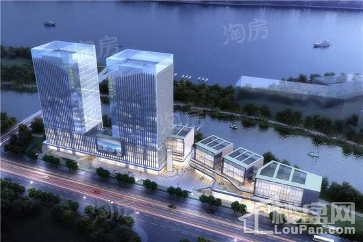 华伟梅溪湖广场效果图