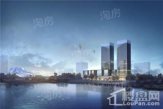 华伟梅溪湖广场效果图