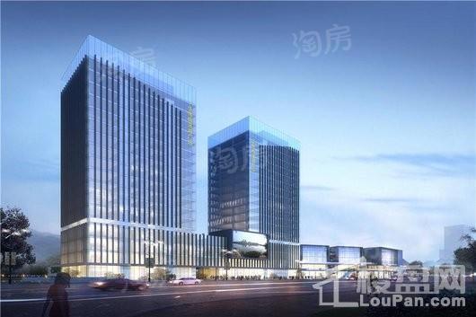 华伟梅溪湖广场效果图