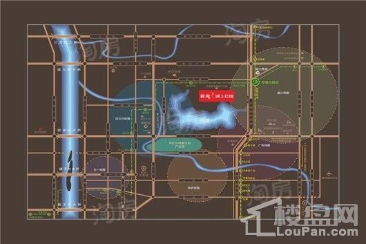 藏珑湖上公馆位置图