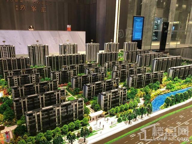 金地玖峯汇实景图