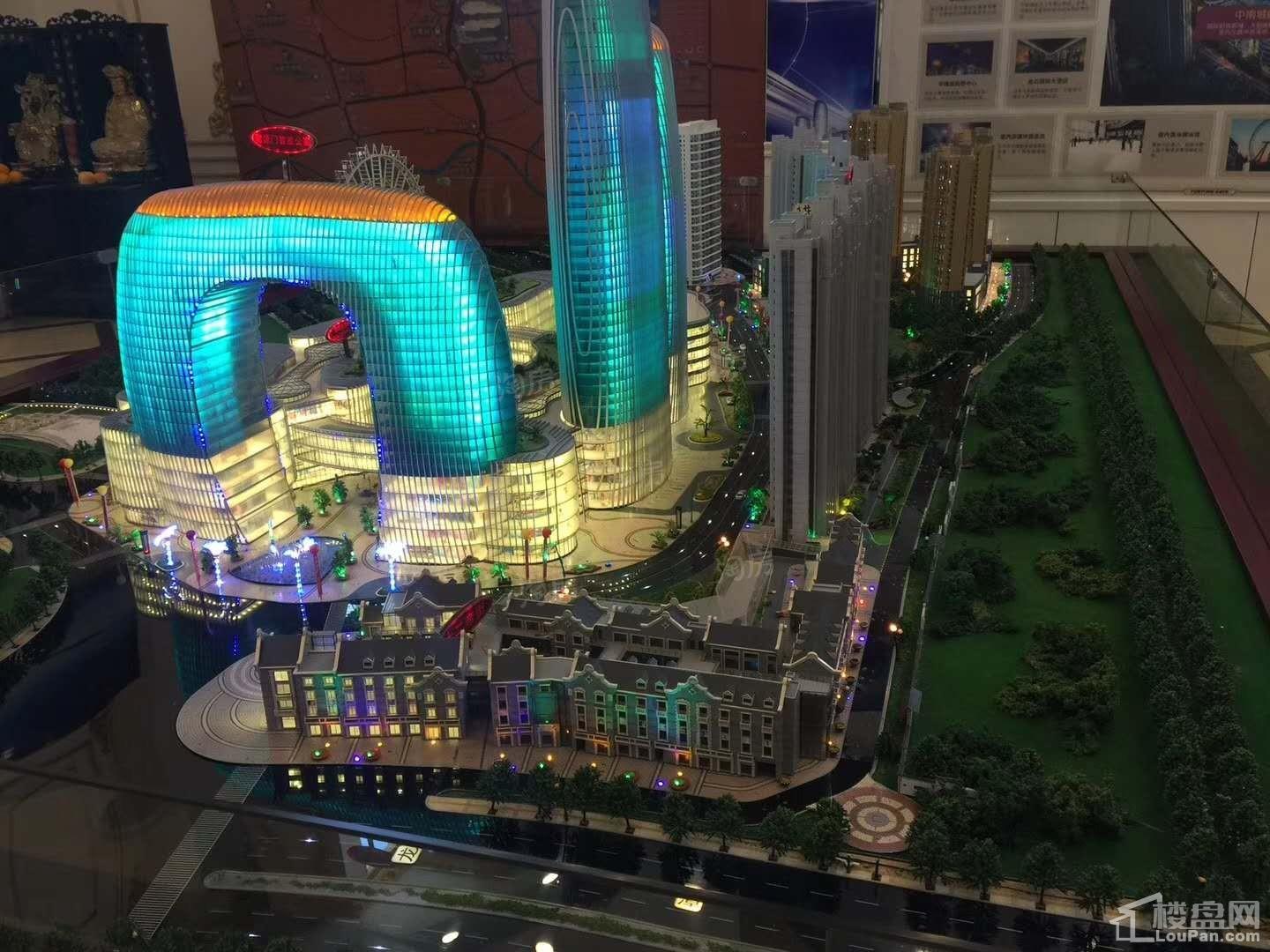 中南财源门效果图