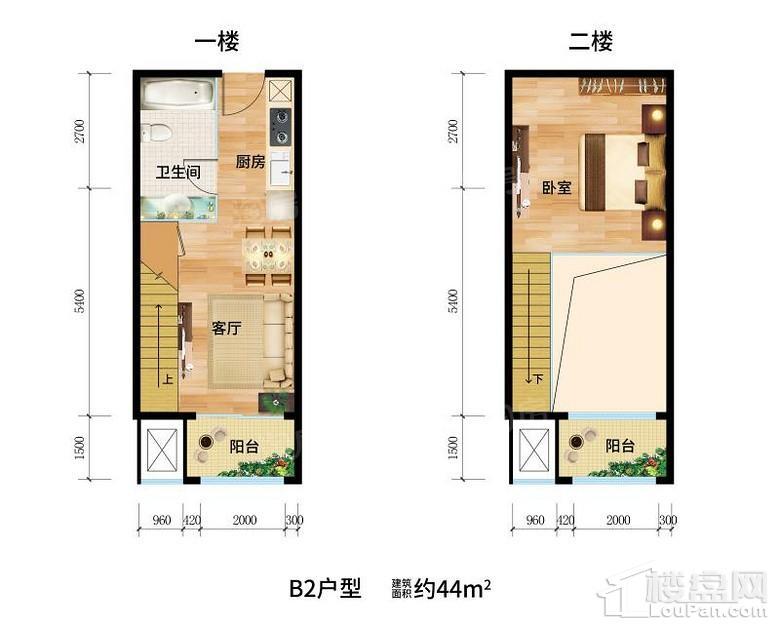 天目观山月1室1厅1卫