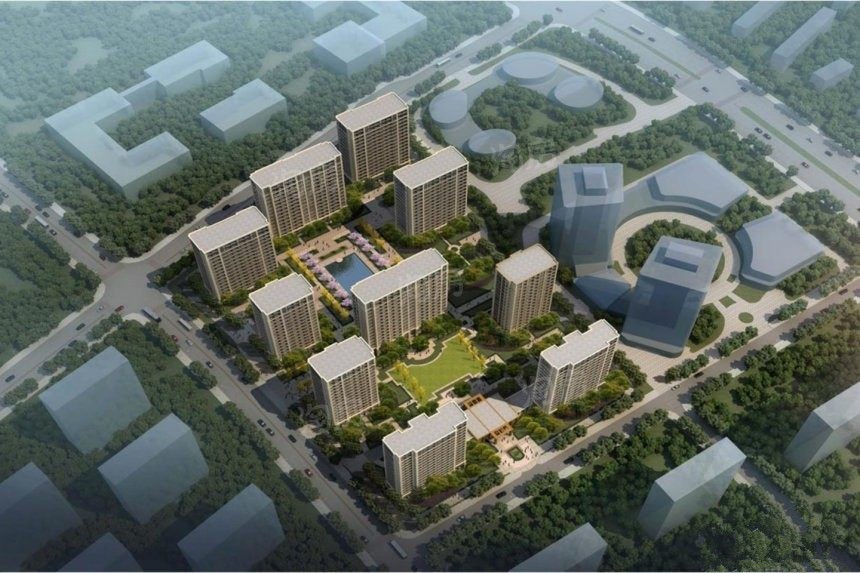 绿城国际社区效果图