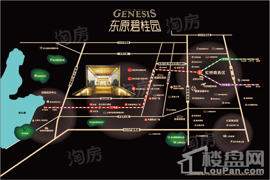 东原碧桂园位置图