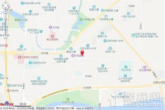 五矿沈河金城位置图
