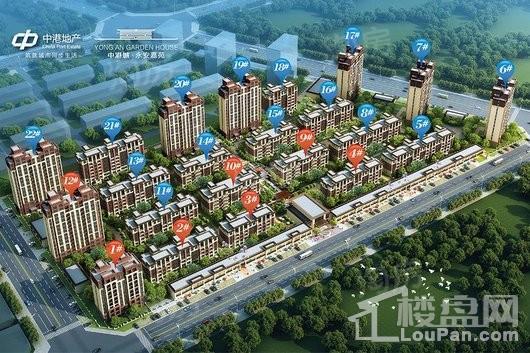 中港城永安嘉苑效果图