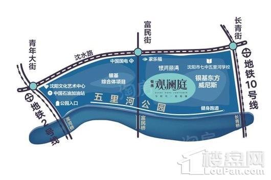 银基观澜庭位置图