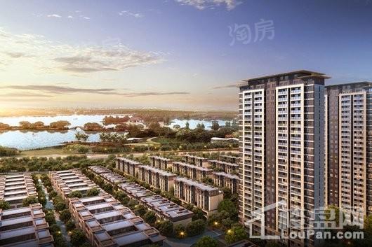 禹洲鹭湖朗廷效果图