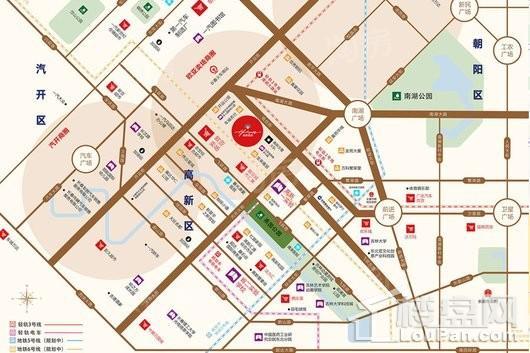 高新悦府位置图