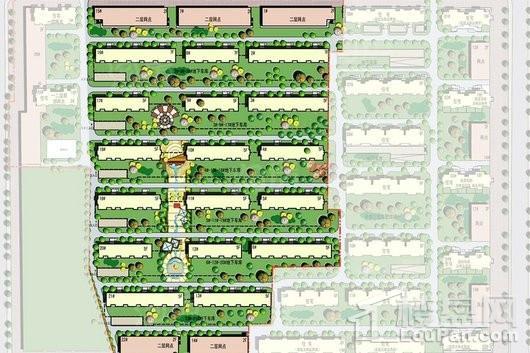 中房上东花墅7.3期洋房效果图