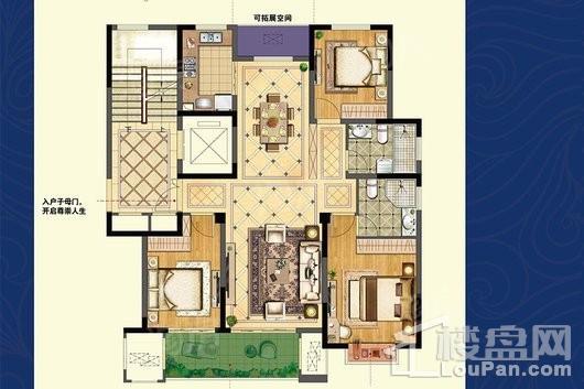 锦绣翰林3室2厅2卫