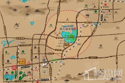 恒大潘安湖生态小镇位置图