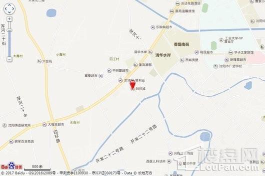 融创城位置图
