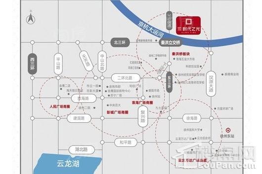 保利万科·时代之光位置图