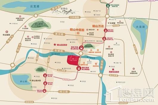 中骏·云景台位置图