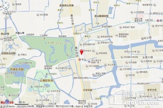 宝地佘山1号位置图