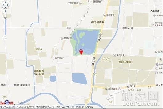 南湖御景位置图