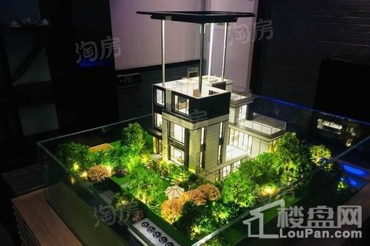 万科民安三度湖山实景图