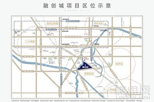 融创城位置图