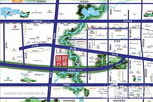 国控·云庭位置图