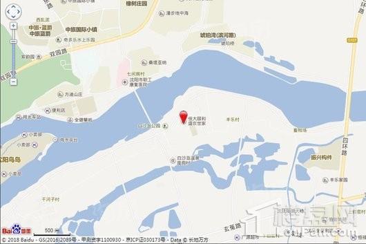 恒大盛京世家位置图