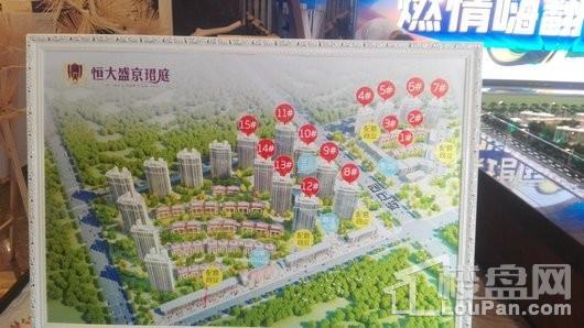 恒大盛京珺庭实景图