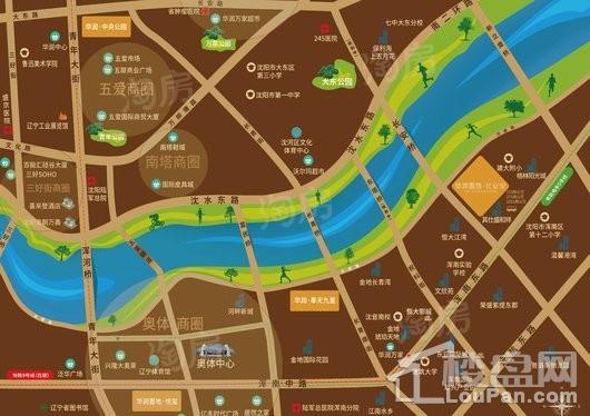 华润置地长安里位置图