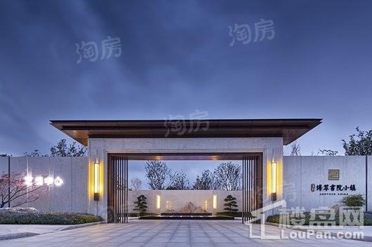 金科博翠书院小镇实景图