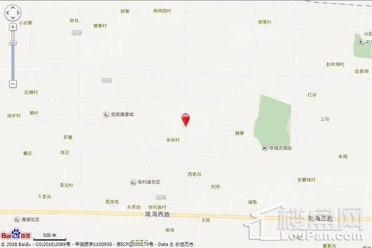 郑州恒大·养生谷位置图