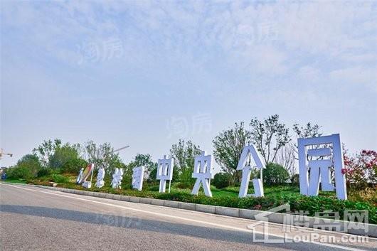 碧桂园中央公园实景图