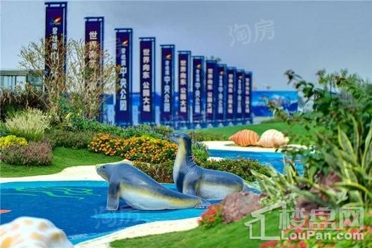 碧桂园中央公园实景图