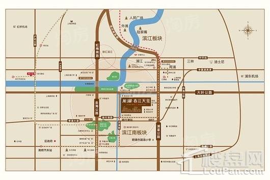 龙湖春江天玺位置图
