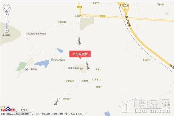 中南玖熙墅位置图