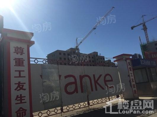 万科翡翠公园实景图