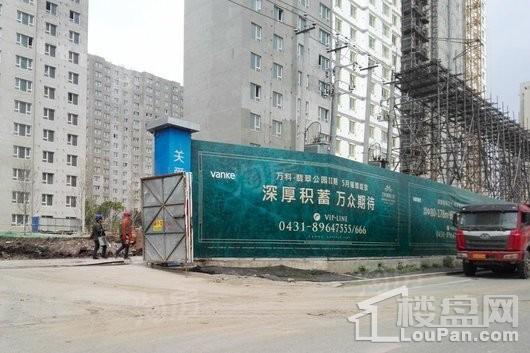 万科翡翠公园实景图