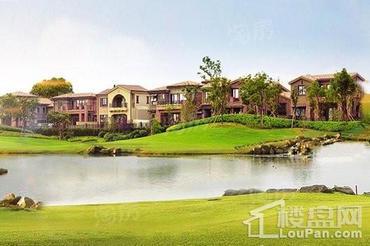 东滩花园实景图