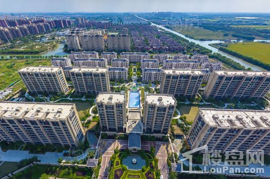 葛洲坝绿城玉兰花园实景图