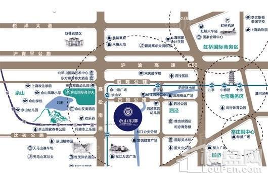 佘山东郡位置图