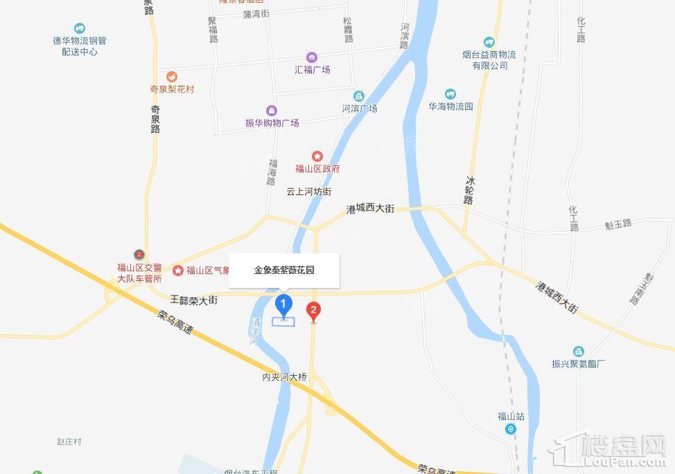 金象泰紫薇花园位置图