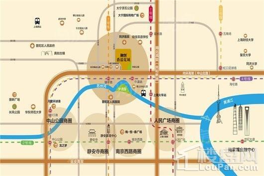 融创香溢花城位置图