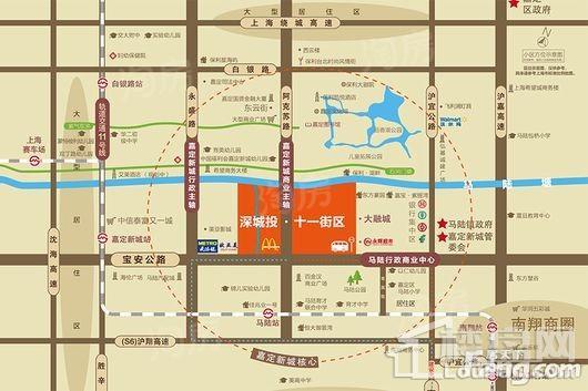 深城投十一街区写字楼位置图