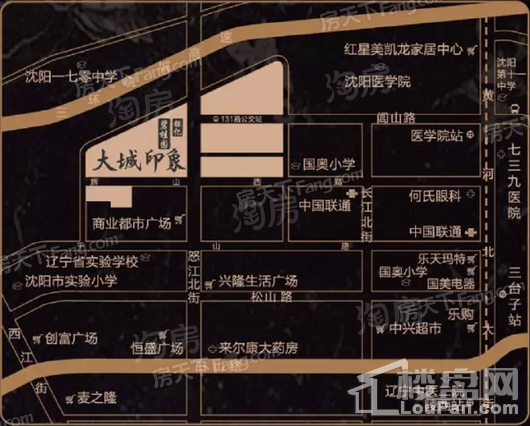 碧桂园银亿大城印象位置图