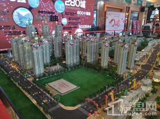 恒大绿洲实景图
